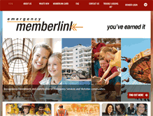 Tablet Screenshot of emergencymemberlink.com.au